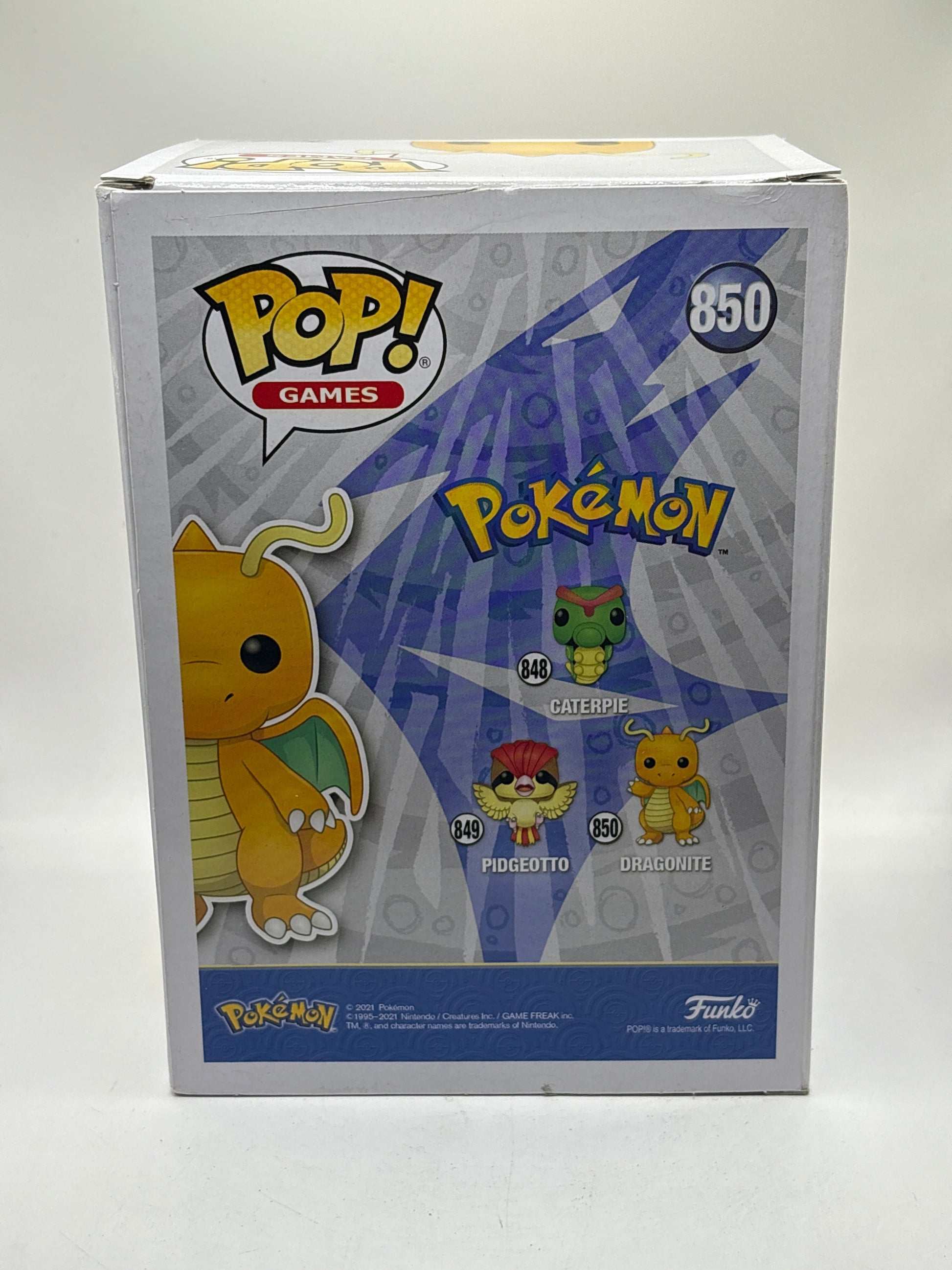 Funko POP! Games Pokemon #850 Dragonite Vinyl Figure FRENLY BRICKS - Open 7 Days