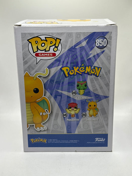 Funko POP! Games Pokemon #850 Dragonite Vinyl Figure FRENLY BRICKS - Open 7 Days