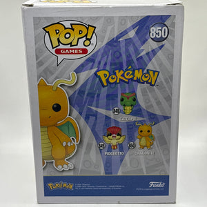 Funko POP! Games Pokemon #850 Dragonite Vinyl Figure FRENLY BRICKS - Open 7 Days