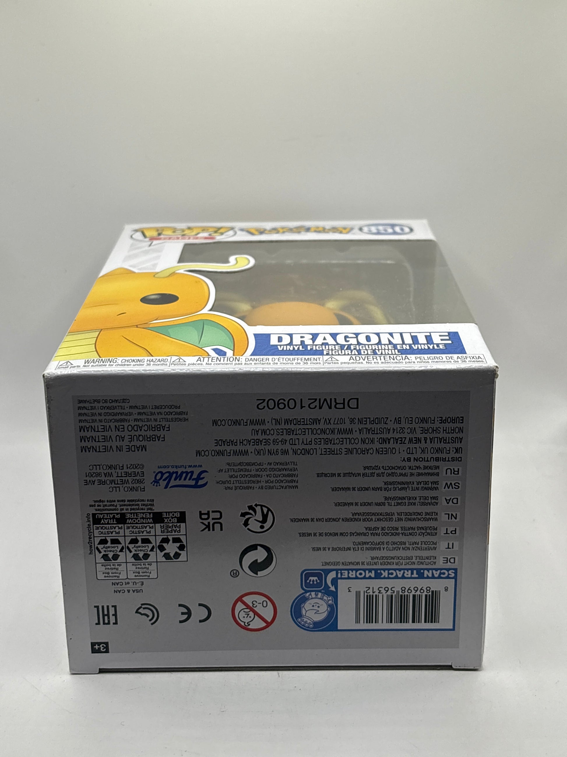 Funko POP! Games Pokemon #850 Dragonite Vinyl Figure FRENLY BRICKS - Open 7 Days