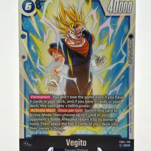 Dragon Ball Super Fusion World - Vegito FB04-130 SCR FRENLY BRICKS - Open 7 Days