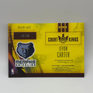 2018-19 Court Kings Fresh Paint Autographs Jade #26 Jevon Carter /99 Auto - NM-MT FRENLY BRICKS - Open 7 Days