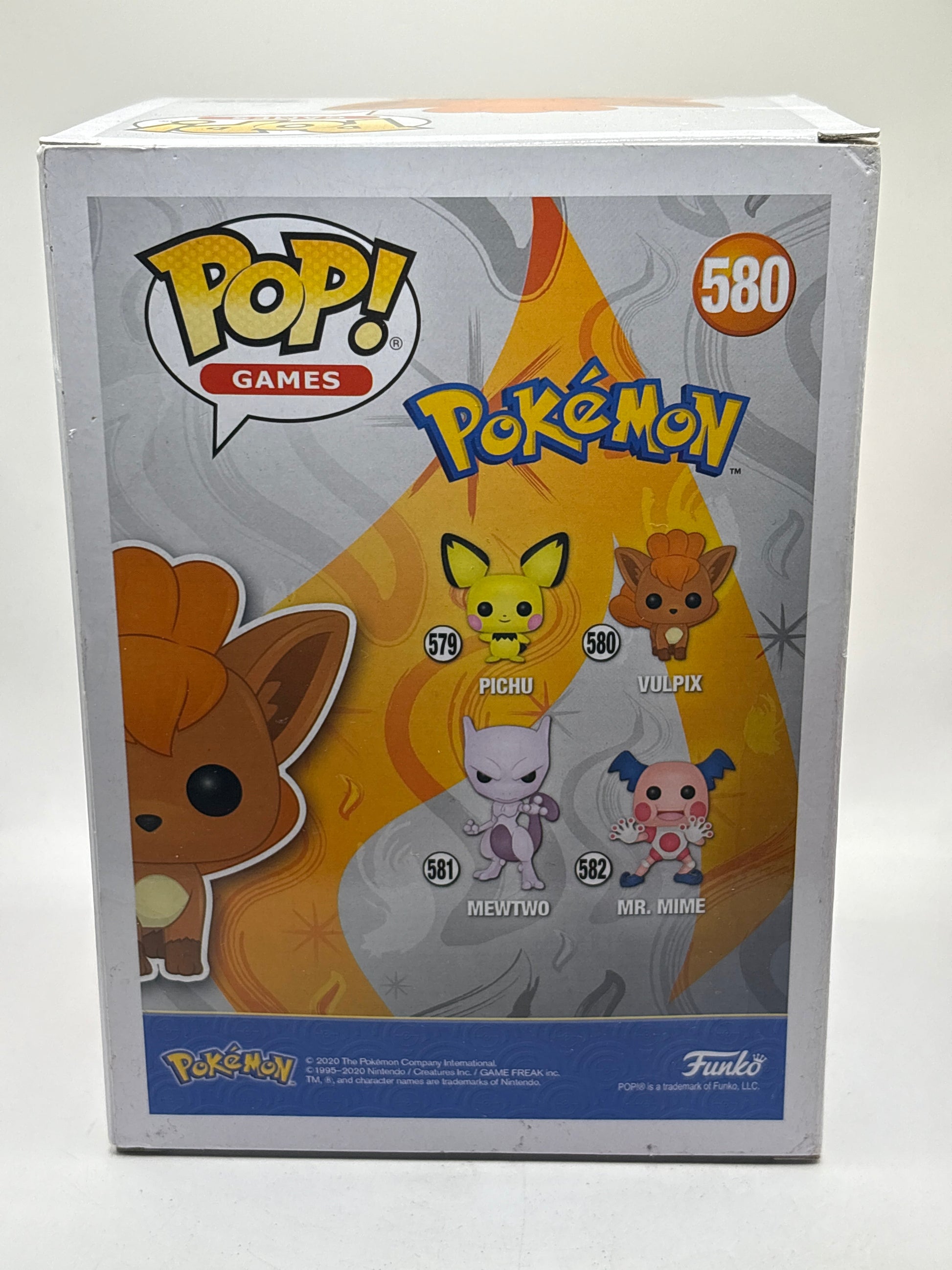 Funko POP! Games Pokemon #580 Vulpix Vinyl Figure FRENLY BRICKS - Open 7 Days