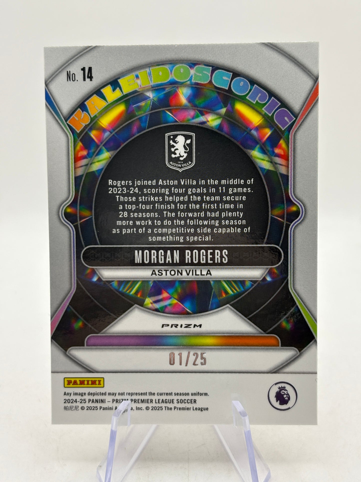 2024-25 Panini Prizm #14 Kaleidoscopic Morgan Rogers 1/25