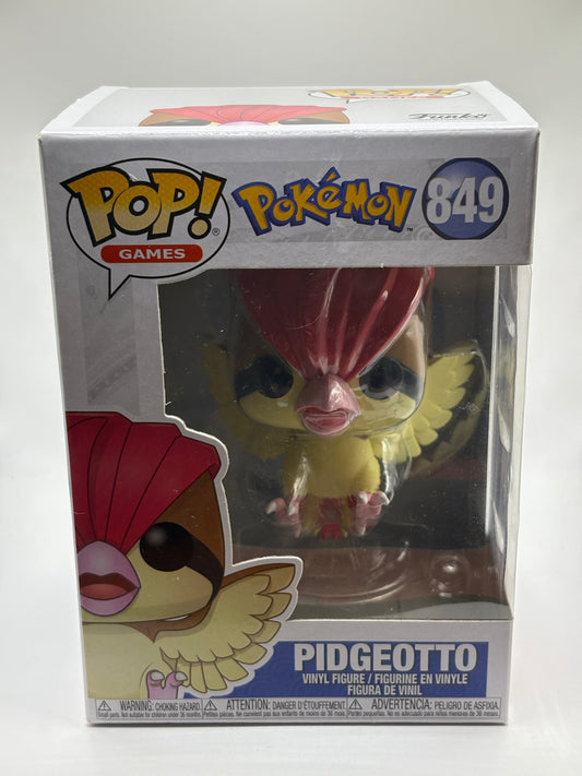 Funko POP! Games Pokemon #849 Pidgeotto Vinyl Figure FRENLY BRICKS - Open 7 Days