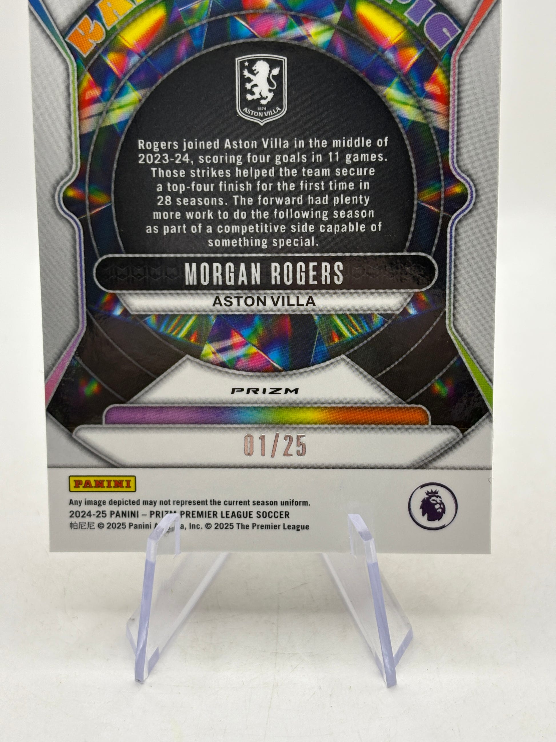 2024-25 Panini Prizm #14 Kaleidoscopic Morgan Rogers 1/25 image 4