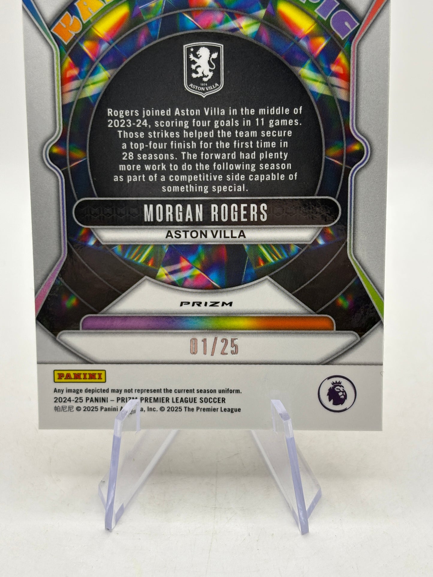 2024-25 Panini Prizm #14 Kaleidoscopic Morgan Rogers 1/25