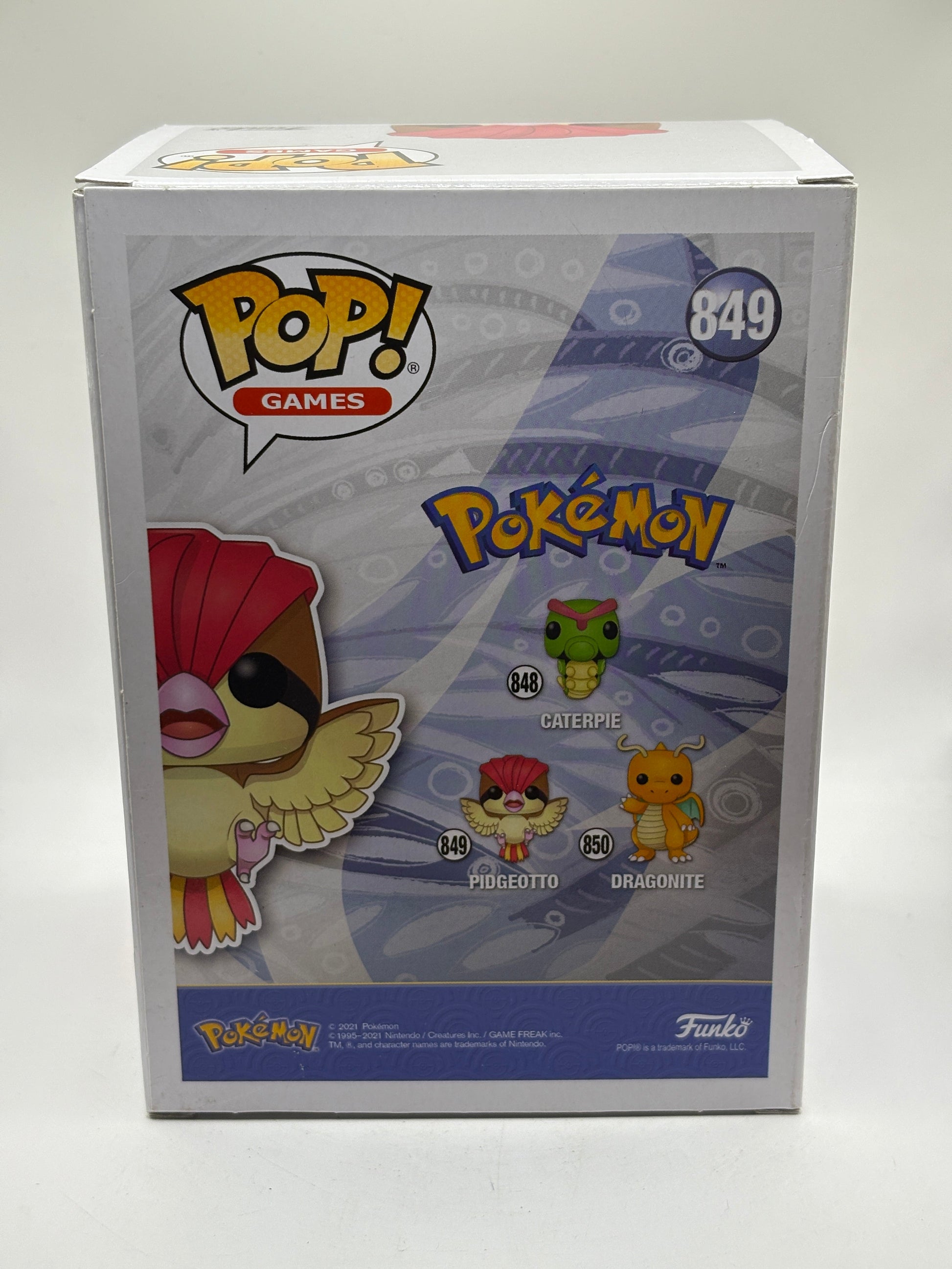 Funko POP! Games Pokemon #849 Pidgeotto Vinyl Figure FRENLY BRICKS - Open 7 Days
