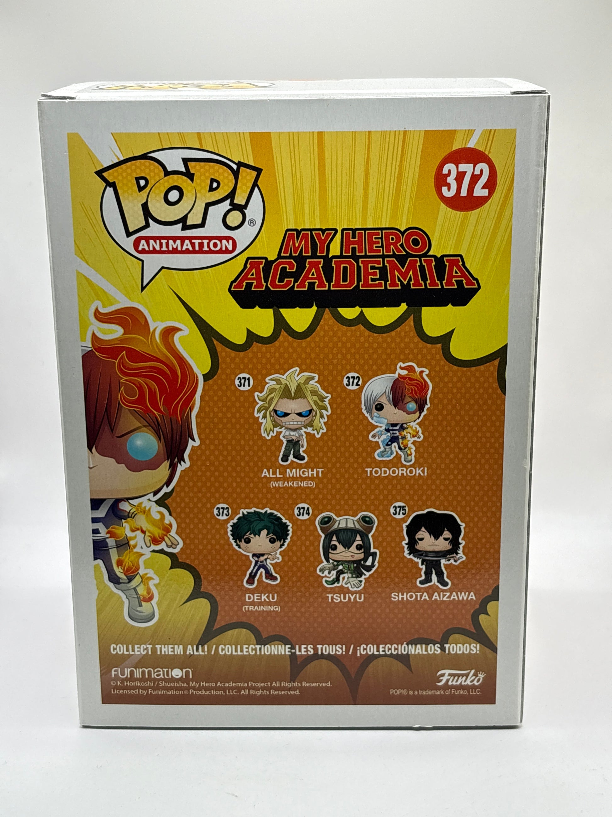 Funko POP! Animation My Hero Academia #372 Todoroki Special Edition FRENLY BRICKS - Open 7 Days