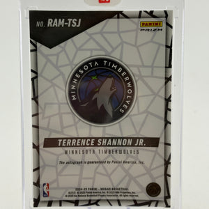 2024-25 Panini Mosaic Basketball - Terrence Shannon JR Rookie Auto #RAM-TSJ FRENLY BRICKS - Open 7 Days