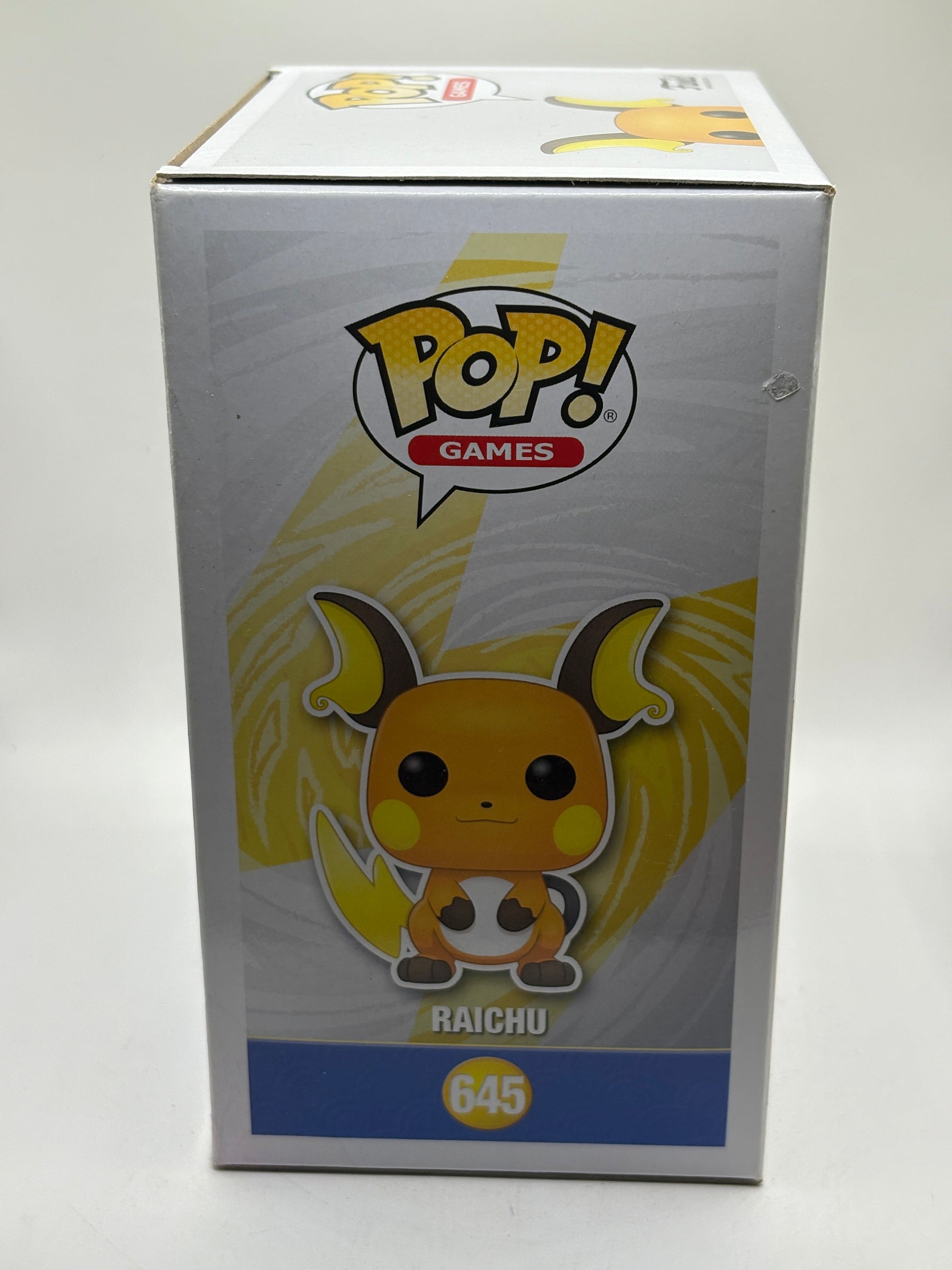 Funko POP! Games Pokemon #645 Raichu Vinyl Figure FRENLY BRICKS - Open 7 Days