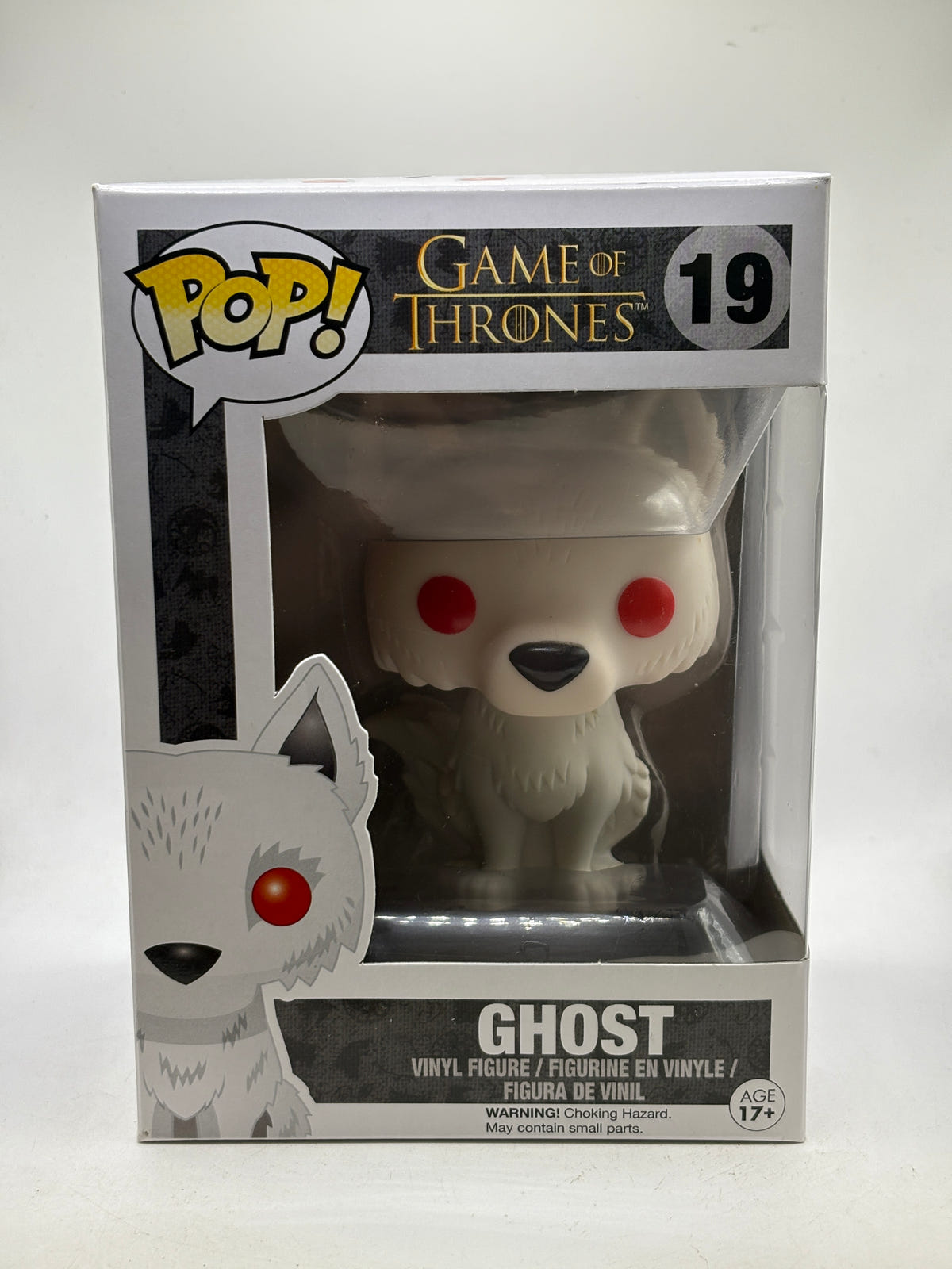 Funko POP! Game of Thrones #19 Ghost Vinyl Figure image 1