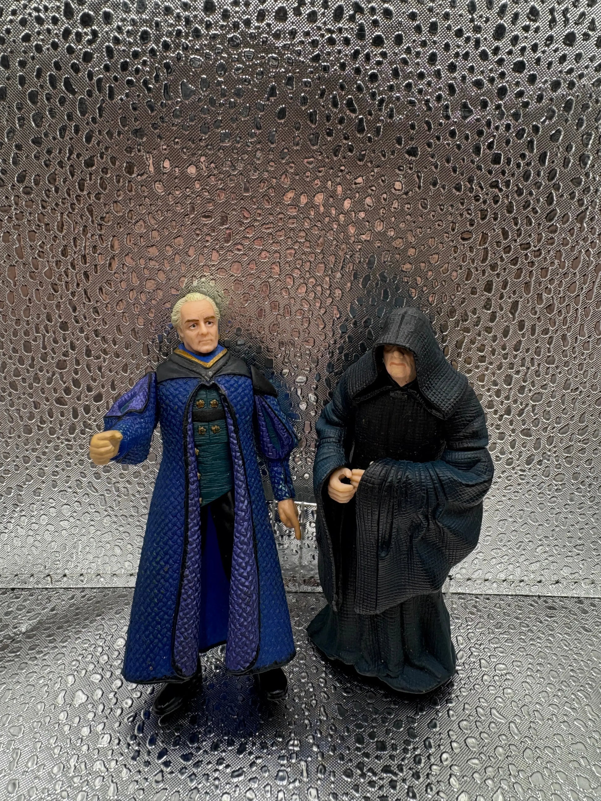 1999 EMPEROR PALPATINE & DARTH SIDIOUS LOOSE FIGURE FRENLY BRICKS - Open 7 Days