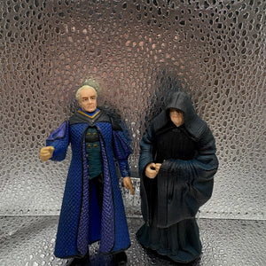 1999 EMPEROR PALPATINE & DARTH SIDIOUS LOOSE FIGURE FRENLY BRICKS - Open 7 Days