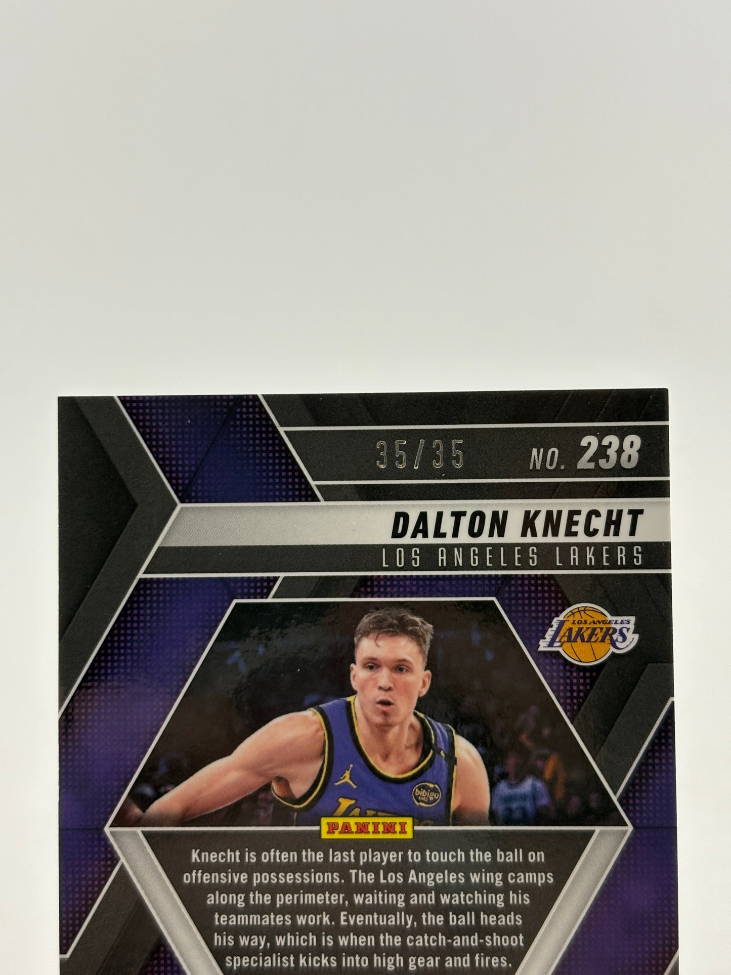 2024-25 Panini Mosaic Basketball - Dalton Knecht 35/35 Fast Break Blue Camo FRENLY BRICKS - Open 7 Days