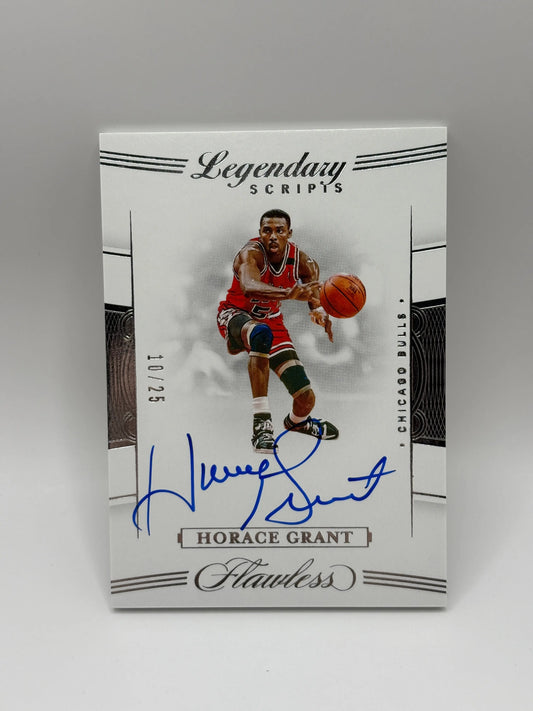 2019-20 Flawless Horace Grant Legendary Scripts /25 On Card FRENLY BRICKS - Open 7 Days