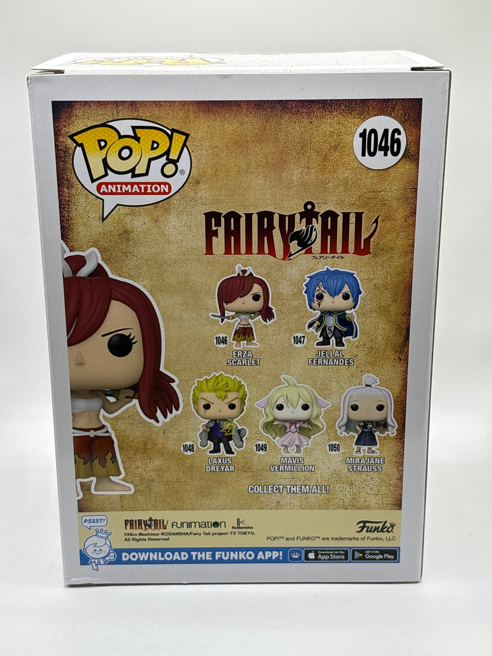 Funko POP! Animation Fairy Tail #1046 Erza Scarlet Vinyl Figure FRENLY BRICKS - Open 7 Days