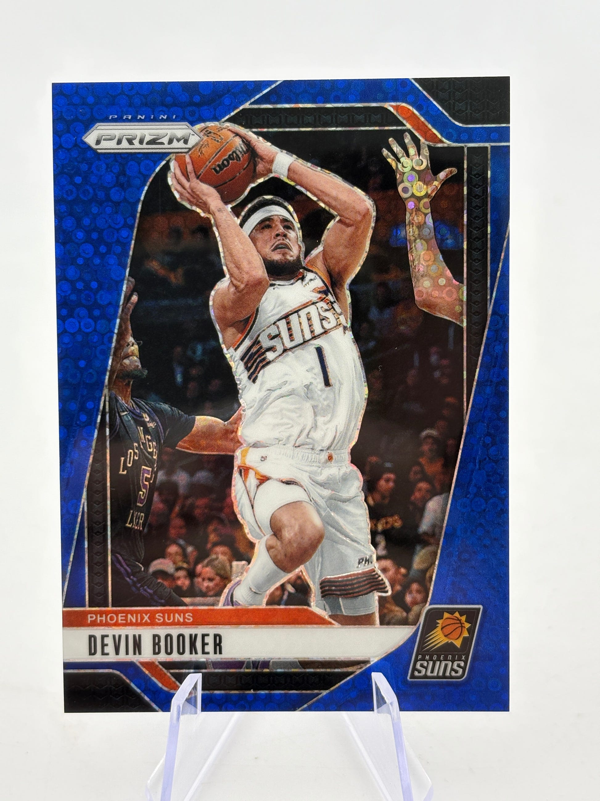2024-25 Panini Prizm - Devin Booker Blue Fast Break 130/150 #8 FRENLY BRICKS - Open 7 Days image 1