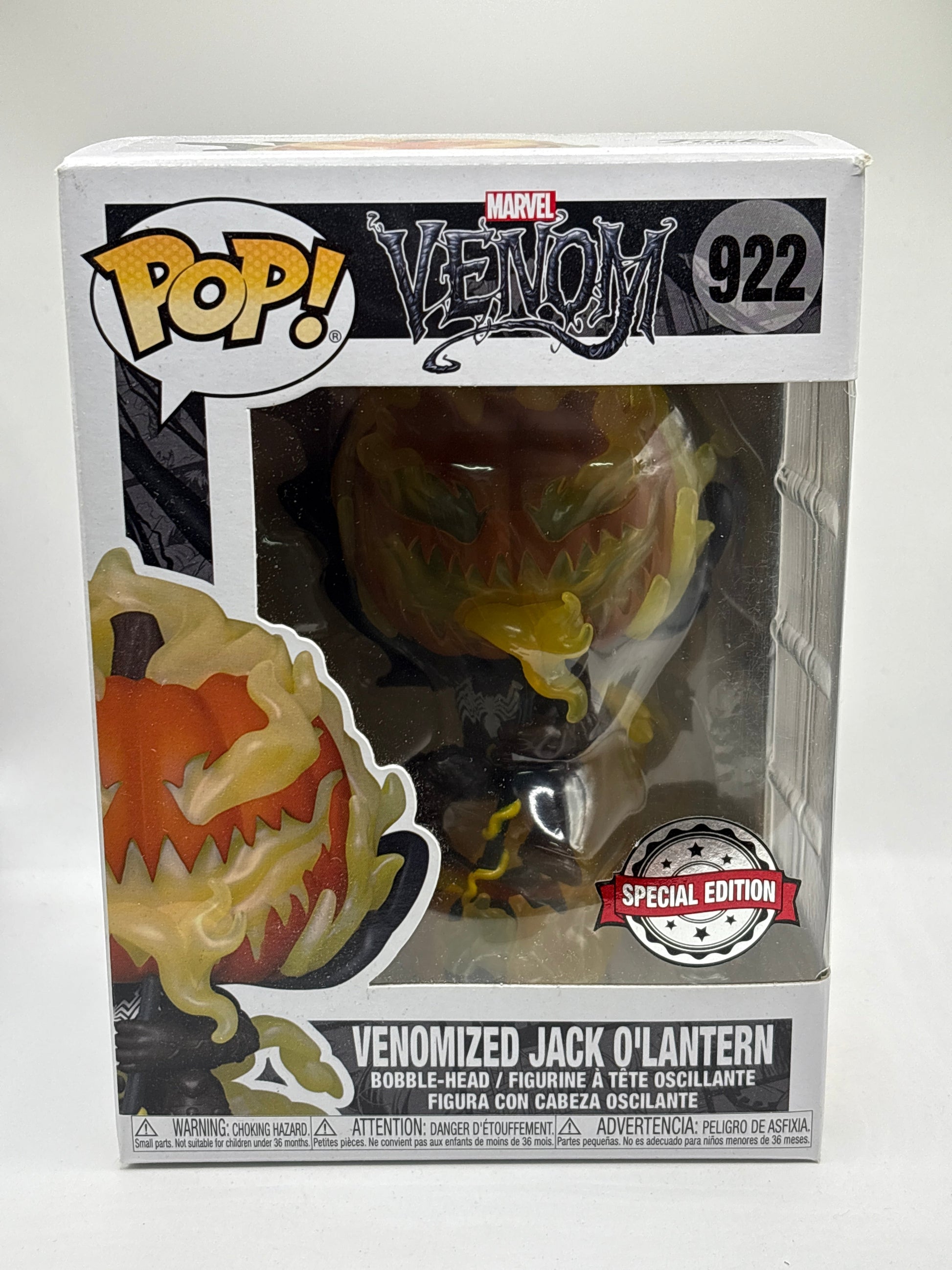 Funko POP! Marvel Venom #922 Venomized Jack O’Lantern Special Edition FRENLY BRICKS - Open 7 Days