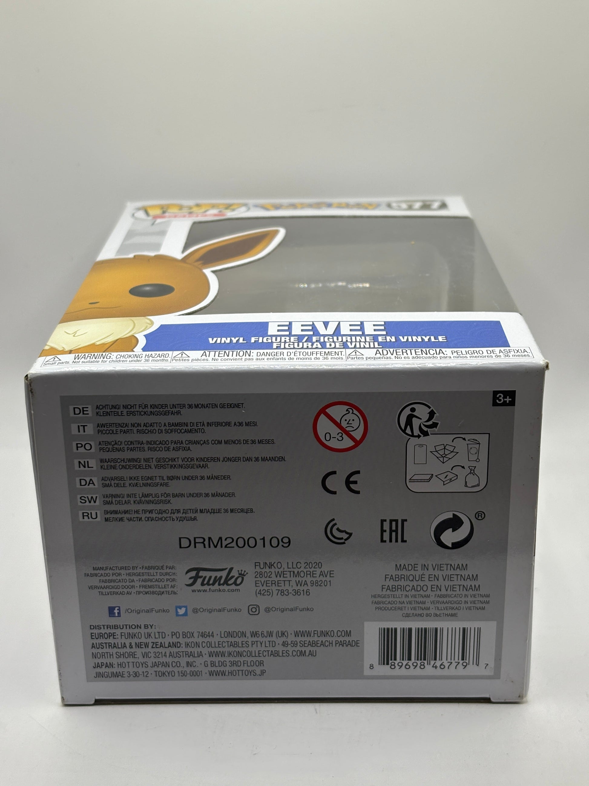 Funko POP! Games Pokemon #577 Eevee Vinyl Figure FRENLY BRICKS - Open 7 Days