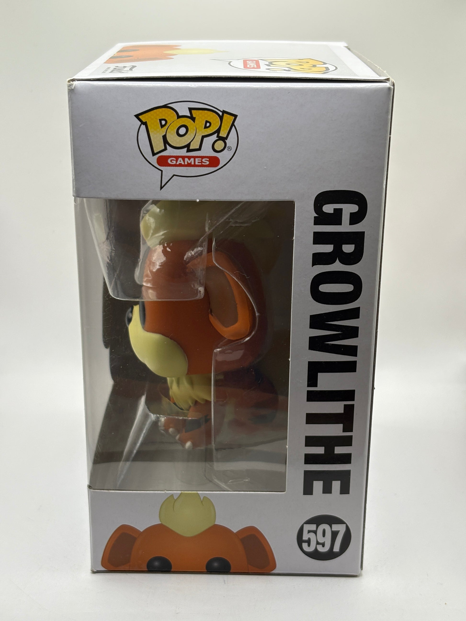 Funko POP! Games Pokemon #597 Growlithe Vinyl Figure FRENLY BRICKS - Open 7 Days