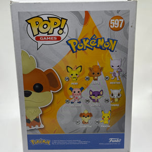 Funko POP! Games Pokemon #597 Growlithe Vinyl Figure FRENLY BRICKS - Open 7 Days
