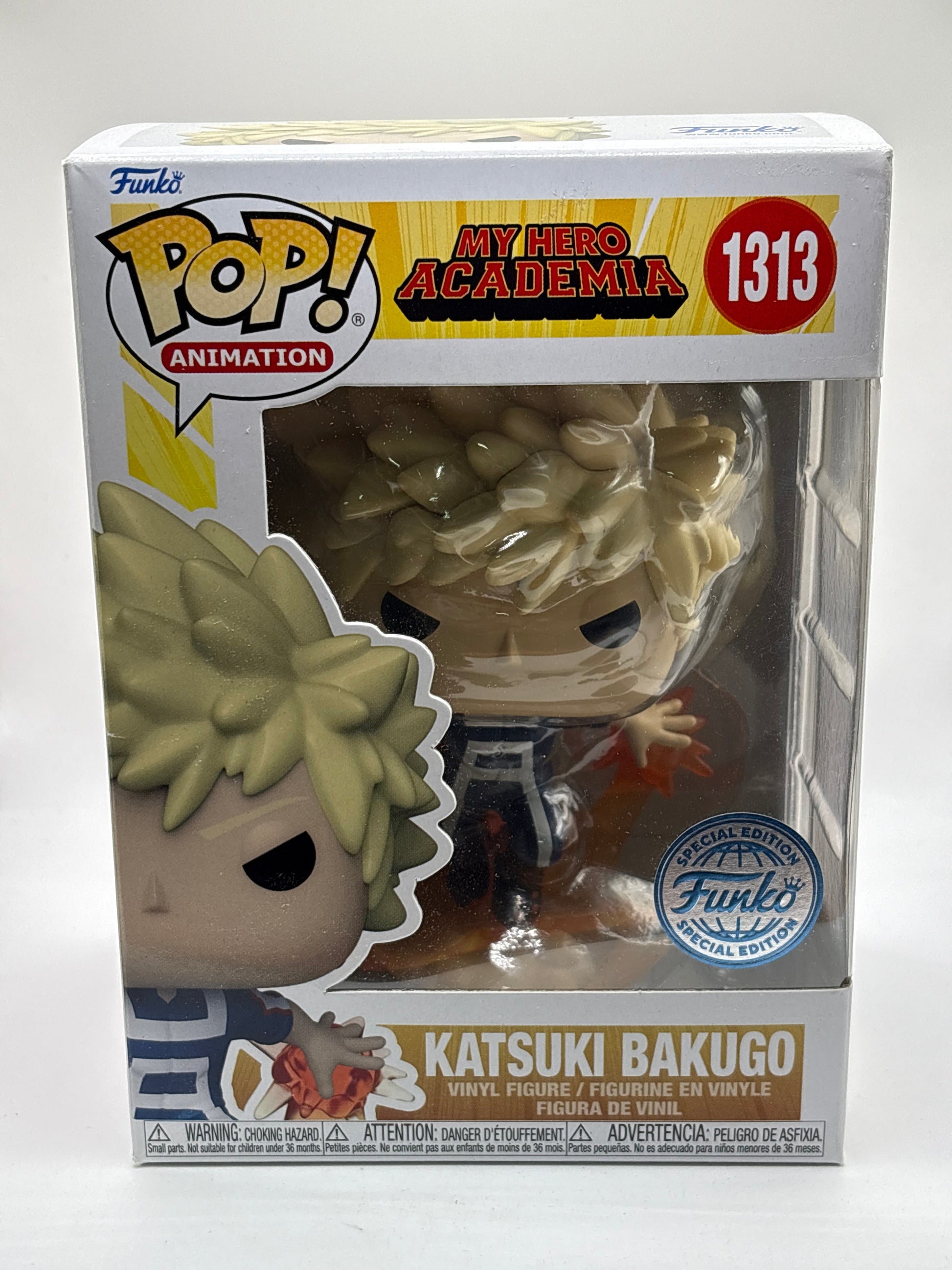Funko POP! Animation My Hero Academia #1313 Katsuki Bakugo Special Edition FRENLY BRICKS - Open 7 Days