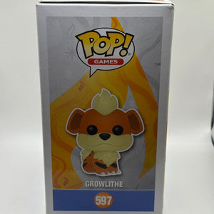 Funko POP! Games Pokemon #597 Growlithe Vinyl Figure FRENLY BRICKS - Open 7 Days
