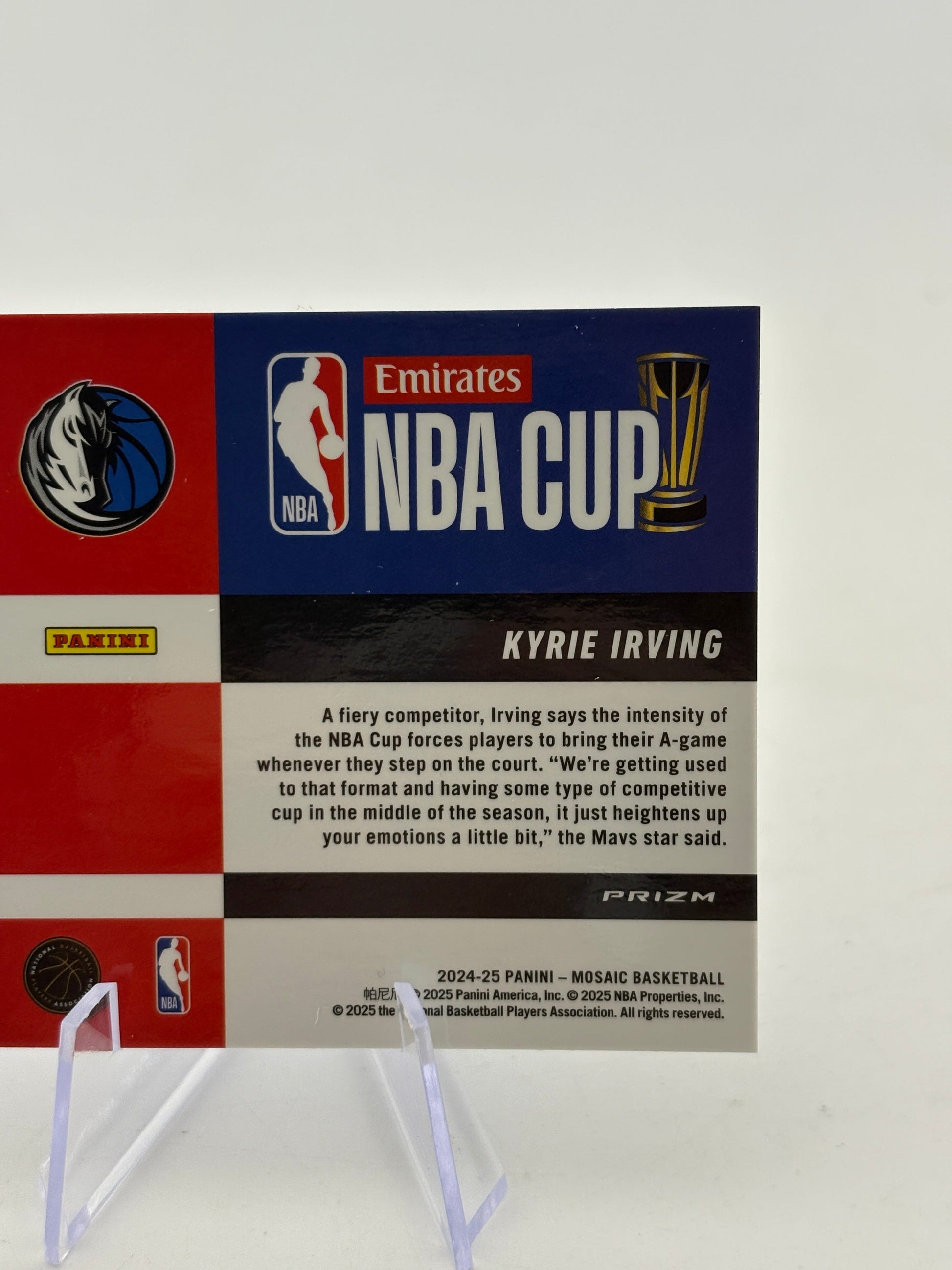 2024-25 Panini Mosaic Basketball - NBA Cup Kyrie Irving Mosaic FRENLY BRICKS - Open 7 Days image 4