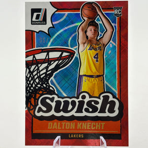 2024-25 Panini Donruss Basketball - Dalton Knecht #13 Swish /75 FRENLY BRICKS - Open 7 Days