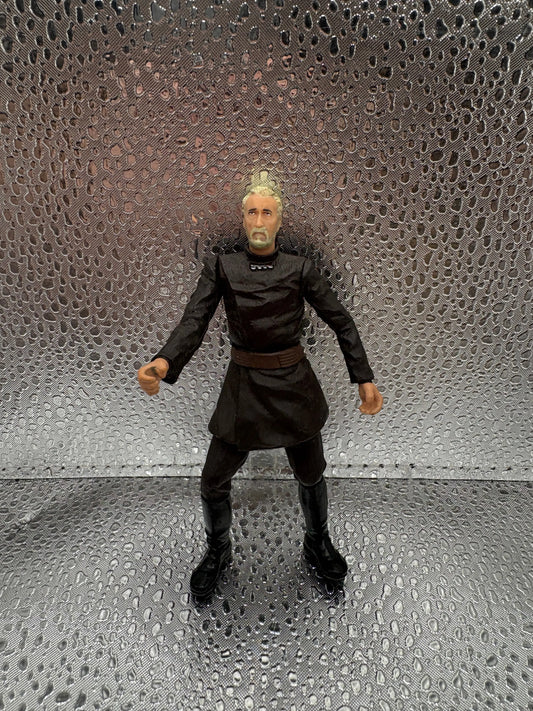 STAR WARS COUNT DOOKU 2002 HASBRO SAGA DARK LORD FIGURE FRENLY BRICKS - Open 7 Days