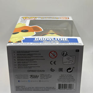 Funko POP! Games Pokemon #597 Growlithe Vinyl Figure FRENLY BRICKS - Open 7 Days
