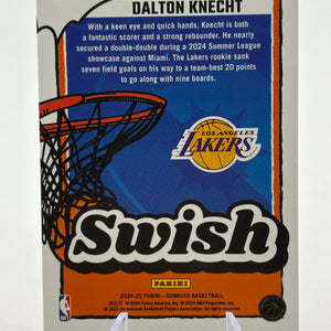 2024-25 Panini Donruss Basketball - Dalton Knecht #13 Swish /75 FRENLY BRICKS - Open 7 Days