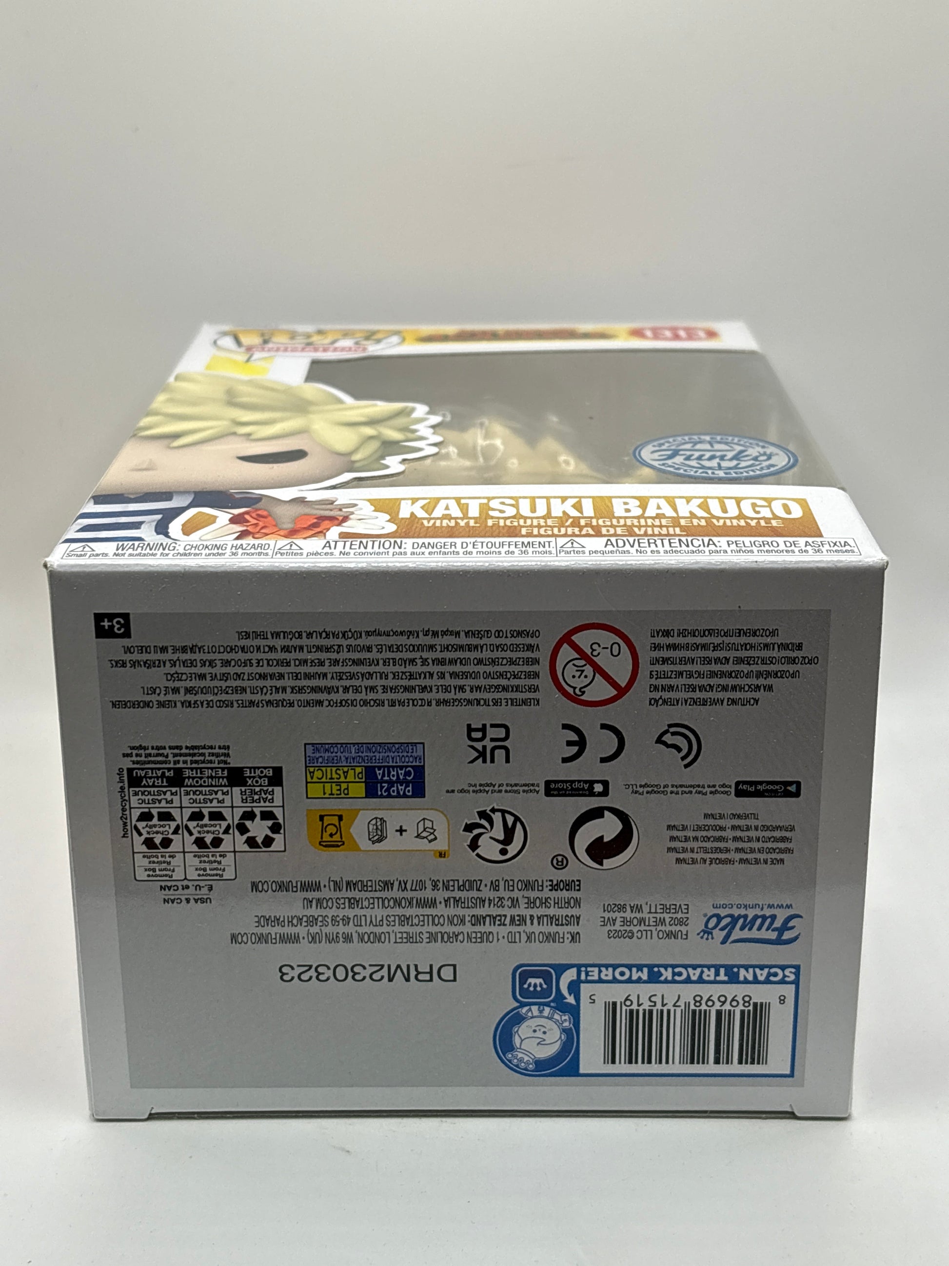 Funko POP! Animation My Hero Academia #1313 Katsuki Bakugo Special Edition FRENLY BRICKS - Open 7 Days