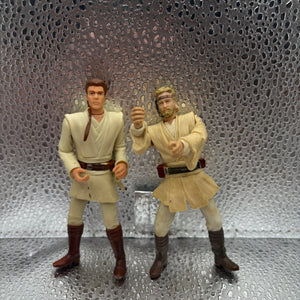 Vintage Star Wars Figure Obi Wan Kenobi Padawan & Obi Wan Kenobi x2 FRENLY BRICKS - Open 7 Days