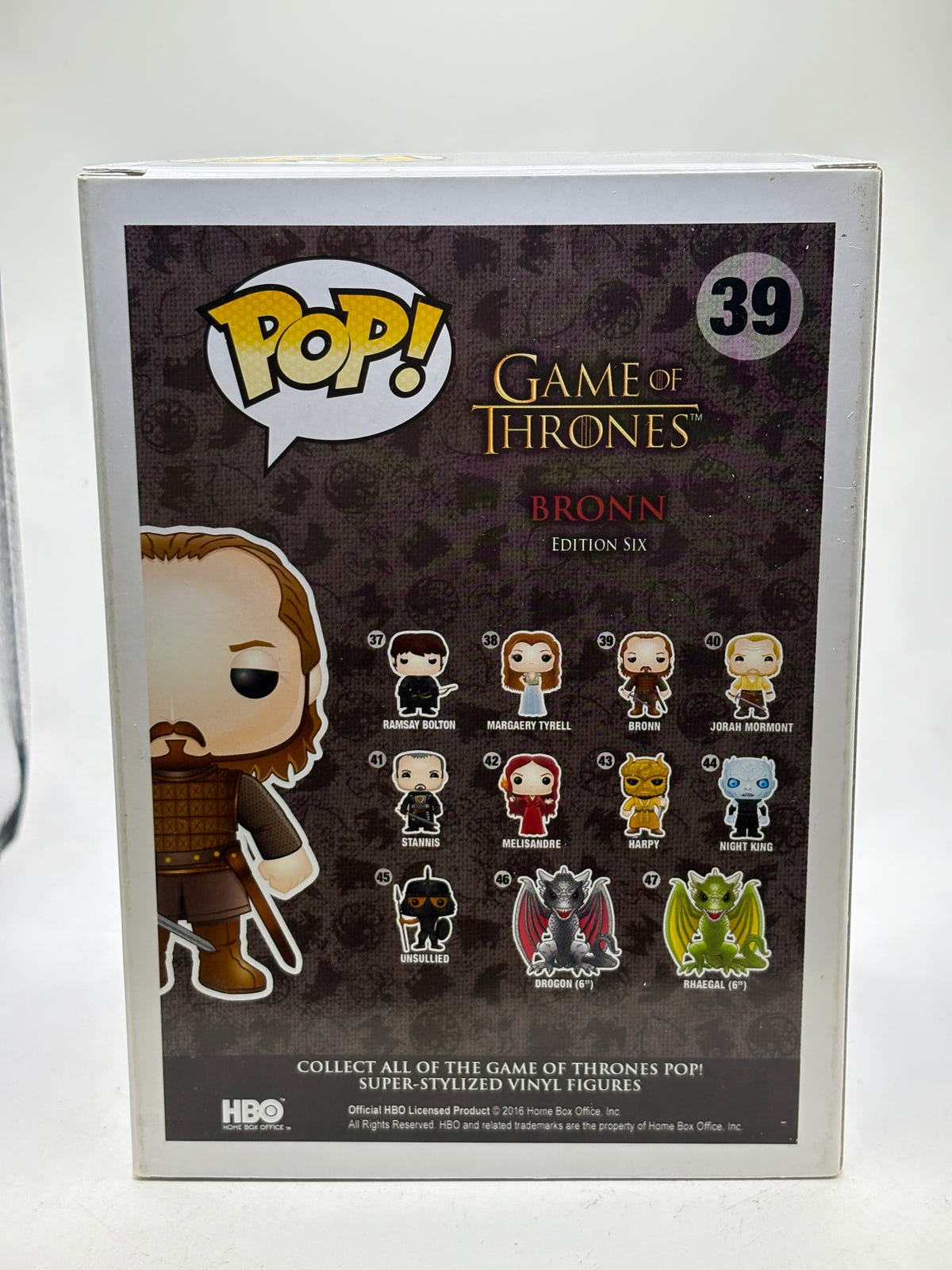 Funko POP! Game of Thrones #39 Bronn Vinyl Figure image 3