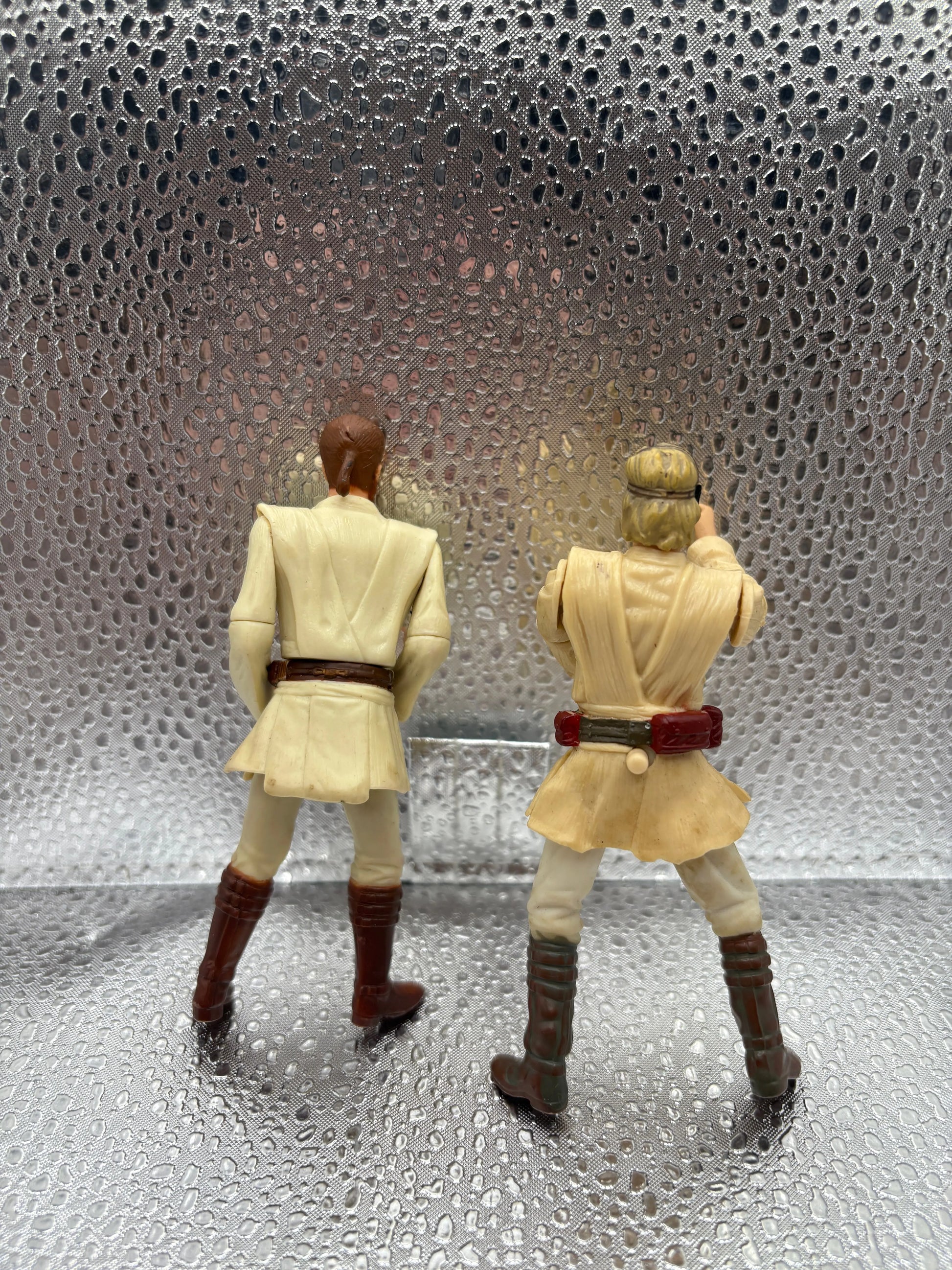 Vintage Star Wars Figure Obi Wan Kenobi Padawan & Obi Wan Kenobi x2 FRENLY BRICKS - Open 7 Days