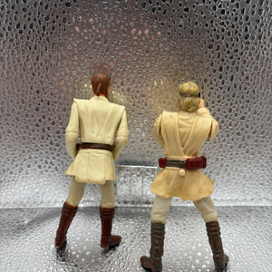 Vintage Star Wars Figure Obi Wan Kenobi Padawan & Obi Wan Kenobi x2 FRENLY BRICKS - Open 7 Days