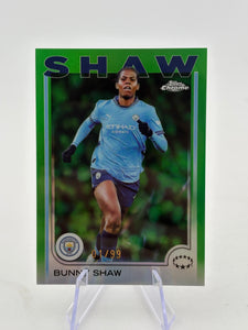 2025 Topps Chrome WUCL - Bunny Shaw 01/99 Green Refractor