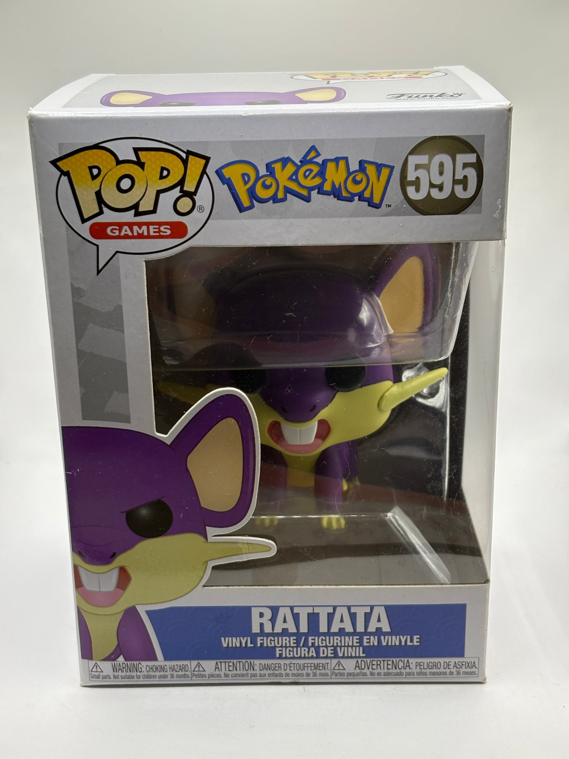 Funko POP! Games Pokemon #595 Rattata Vinyl Figure FRENLY BRICKS - Open 7 Days