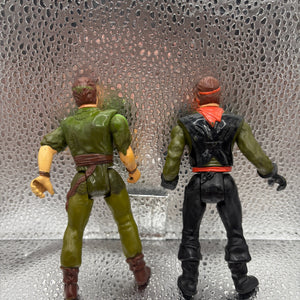 1991 Hook Tri-star Robin Williams Peter Pan x 2 Figurine FRENLY BRICKS - Open 7 Days