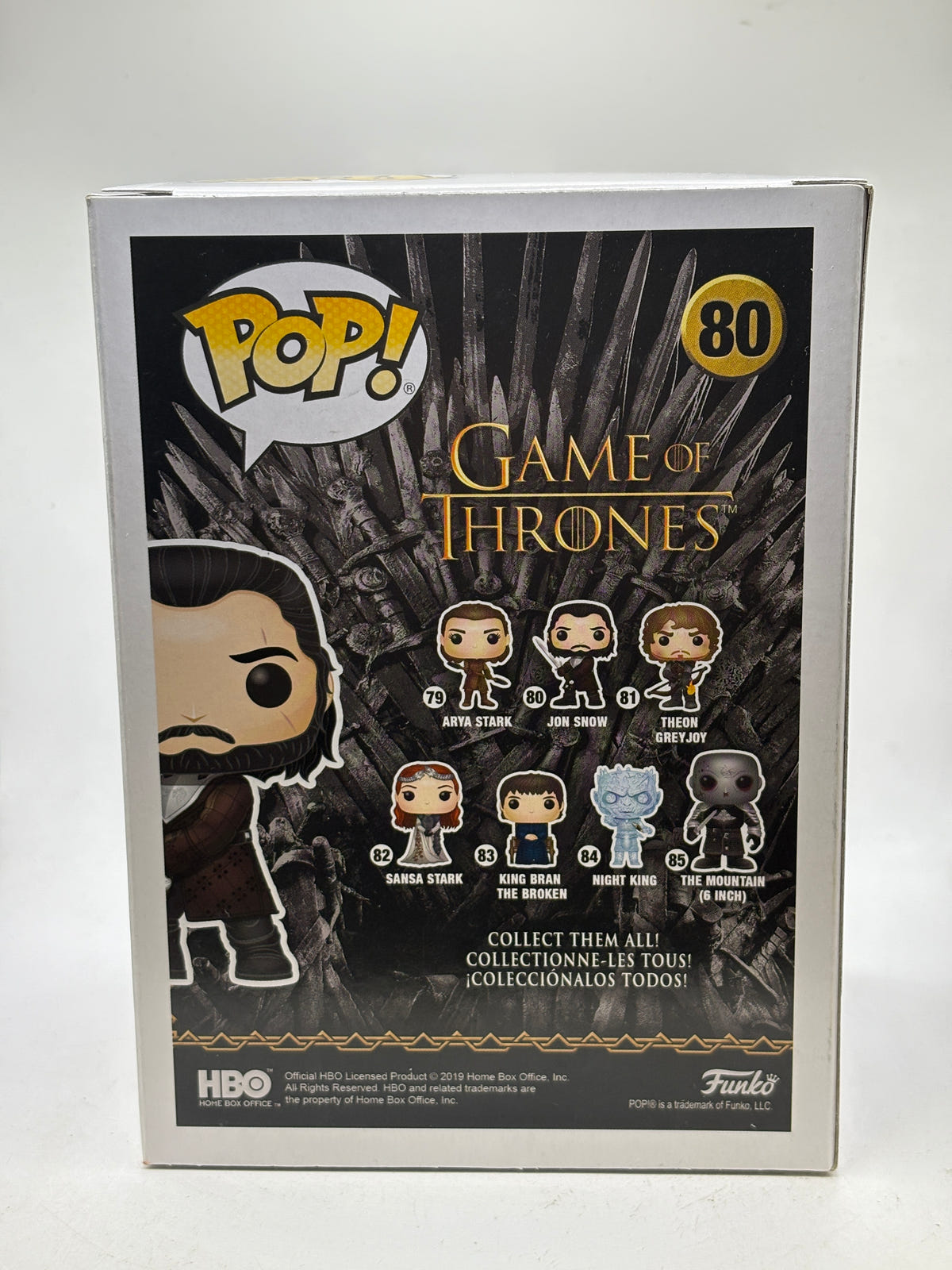 Funko POP! Game of Thrones #80 Jon Snow Vinyl Figure image 3
