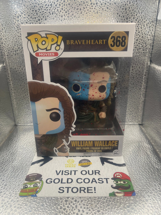 Funko Pop! Vinyl: William Wallace #368 - (Bloody) FRENLY BRICKS - Open 7 Days