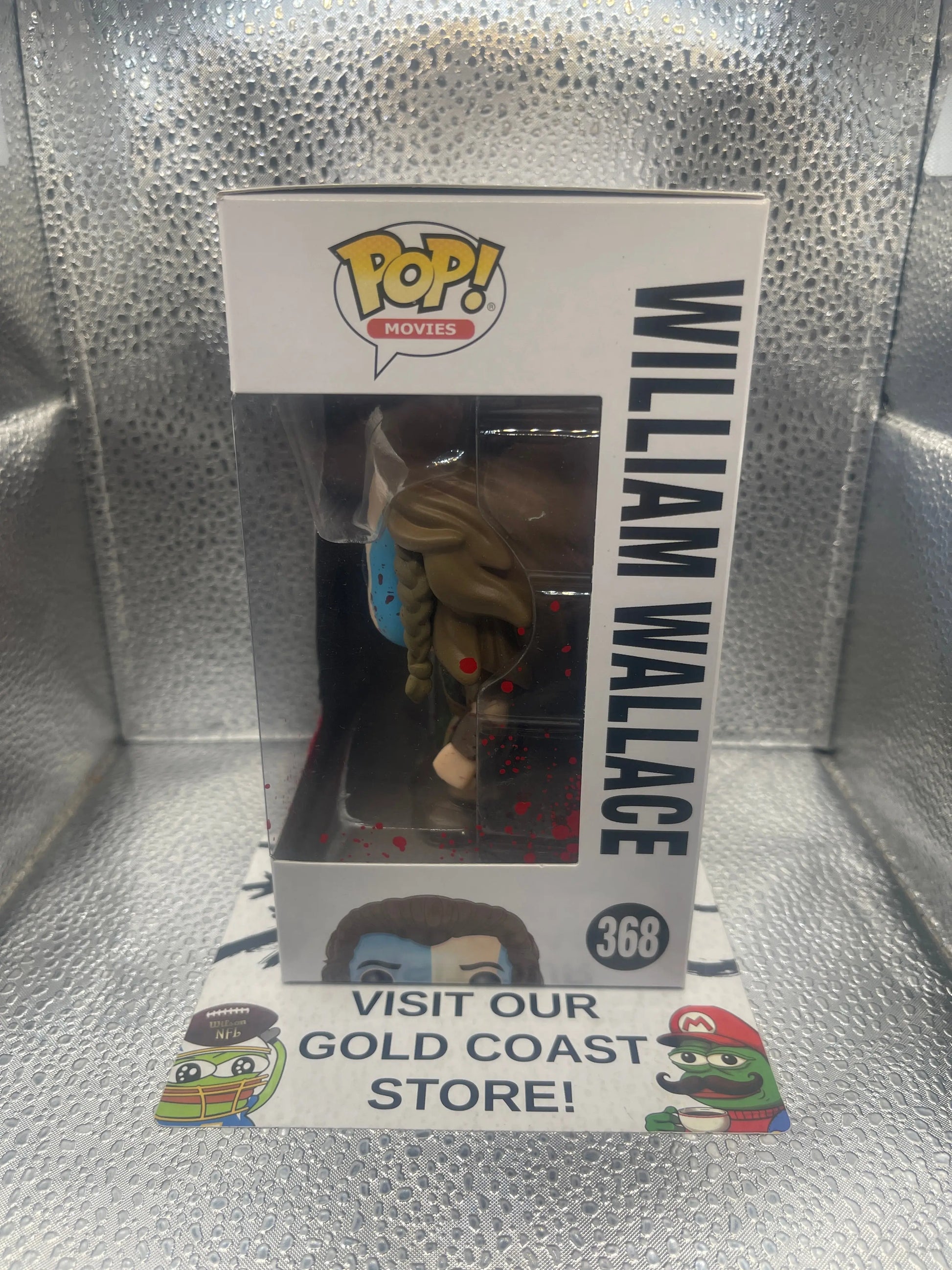 Funko Pop! Vinyl: William Wallace #368 - (Bloody) FRENLY BRICKS - Open 7 Days