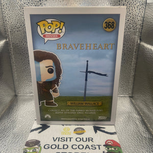 Funko Pop! Vinyl: William Wallace #368 - (Bloody) FRENLY BRICKS - Open 7 Days