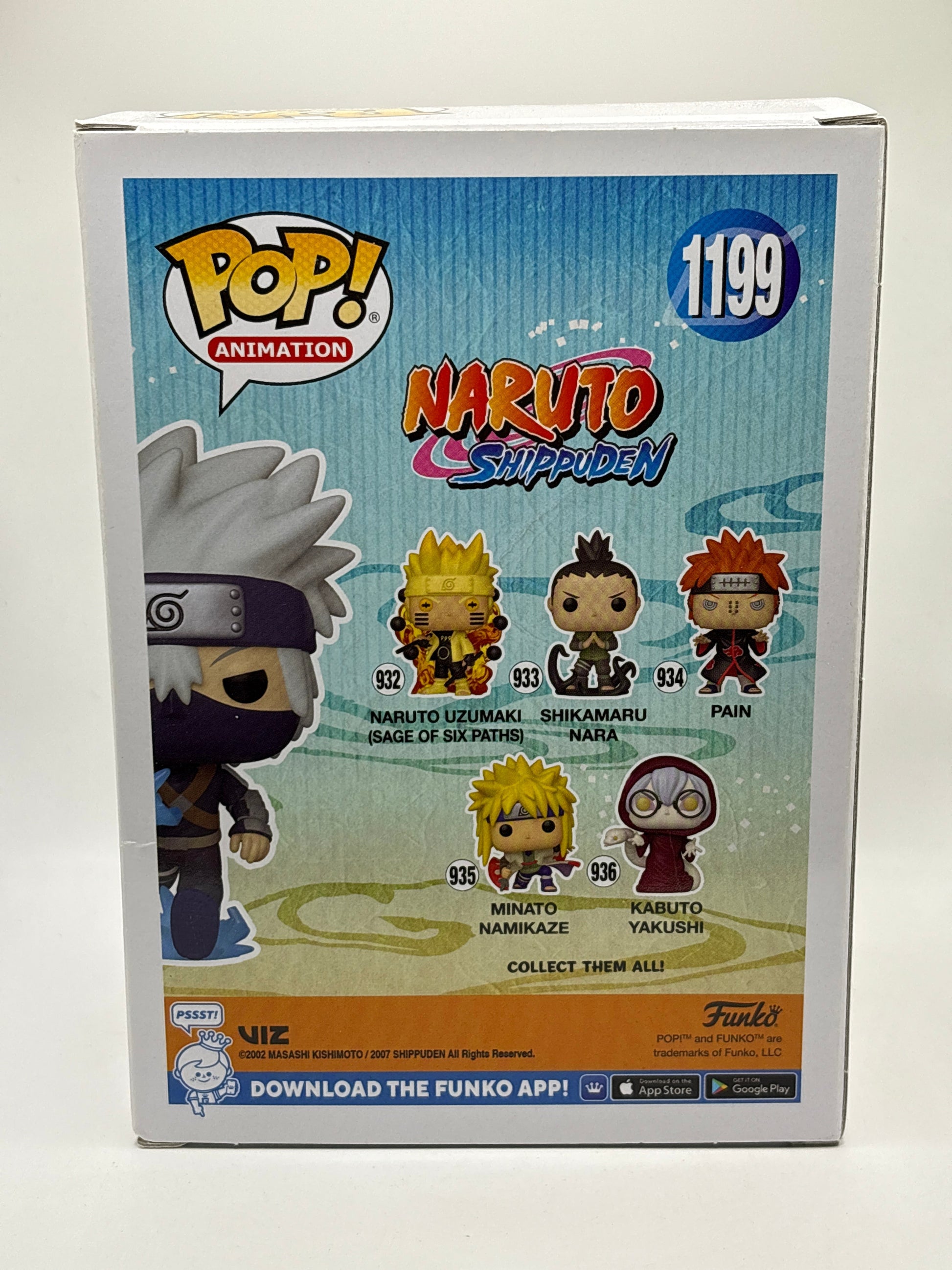 Funko POP! Animation Naruto Shippuden #1199 Kakashi Hatake Special Edition FRENLY BRICKS - Open 7 Days