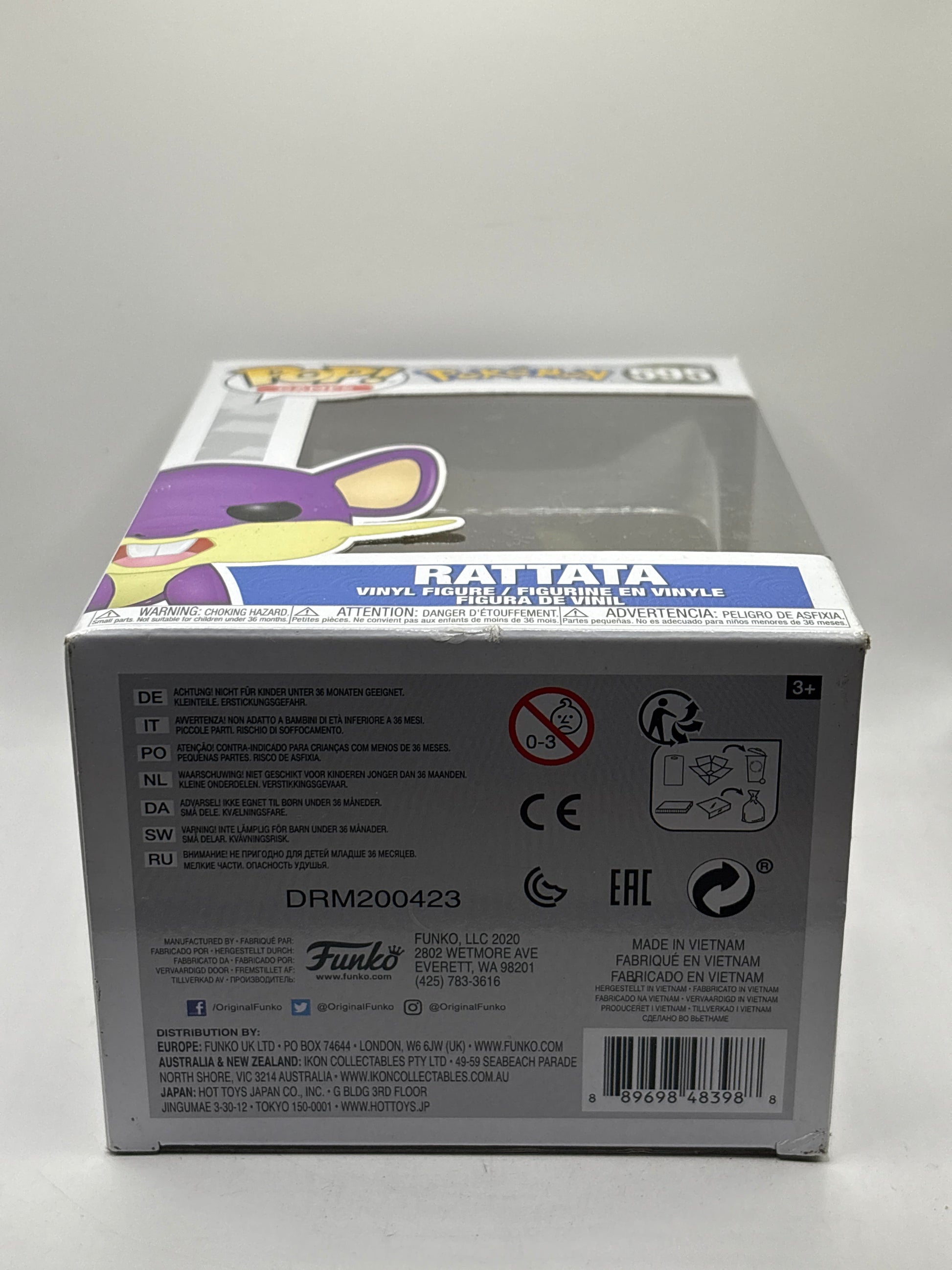 Funko POP! Games Pokemon #595 Rattata Vinyl Figure FRENLY BRICKS - Open 7 Days