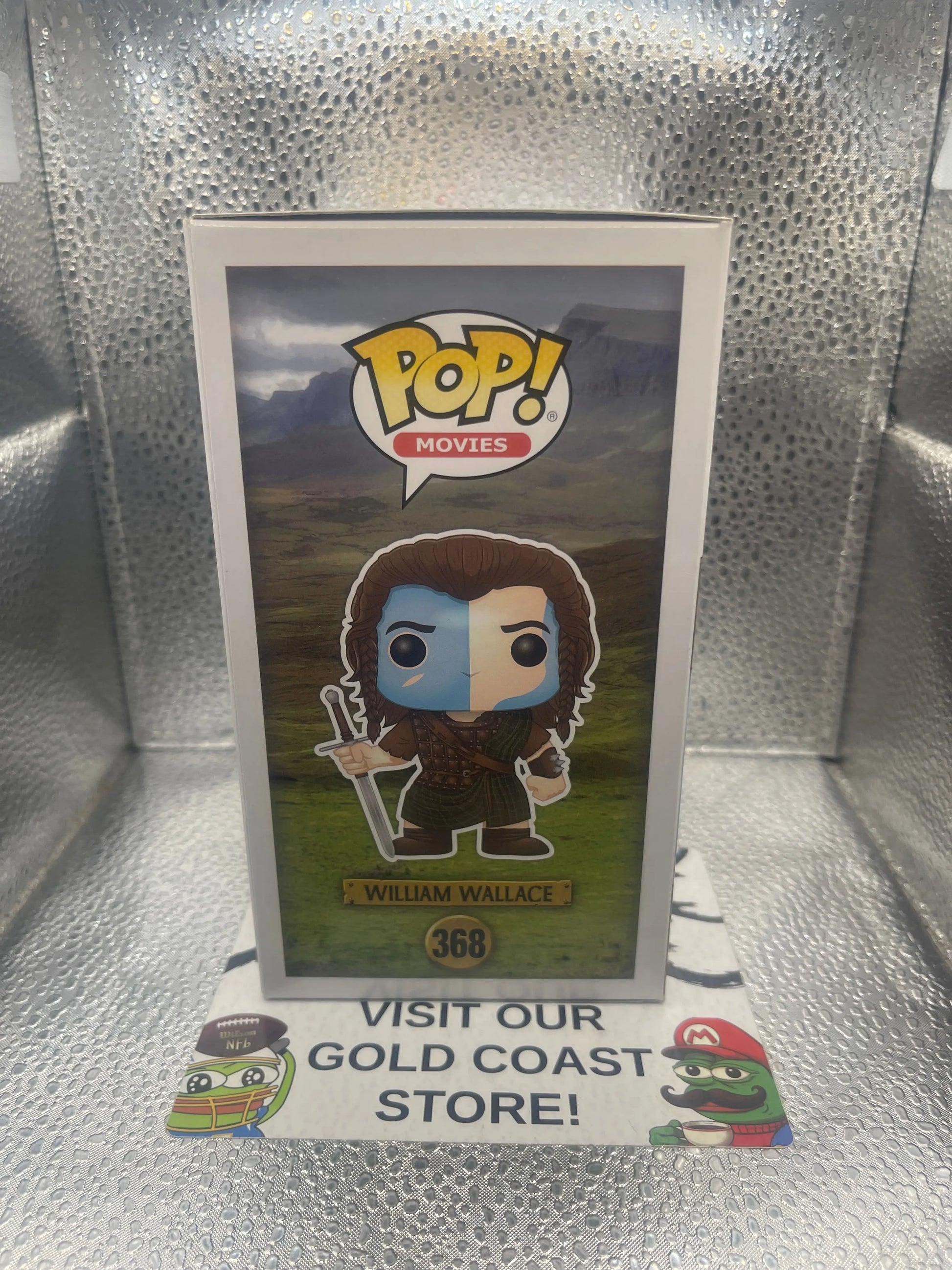 Funko Pop! Vinyl: William Wallace #368 - (Bloody) FRENLY BRICKS - Open 7 Days