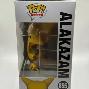 Funko POP! Games Pokemon #855 Alakazam Vinyl Figure Box Damage FRENLY BRICKS - Open 7 Days