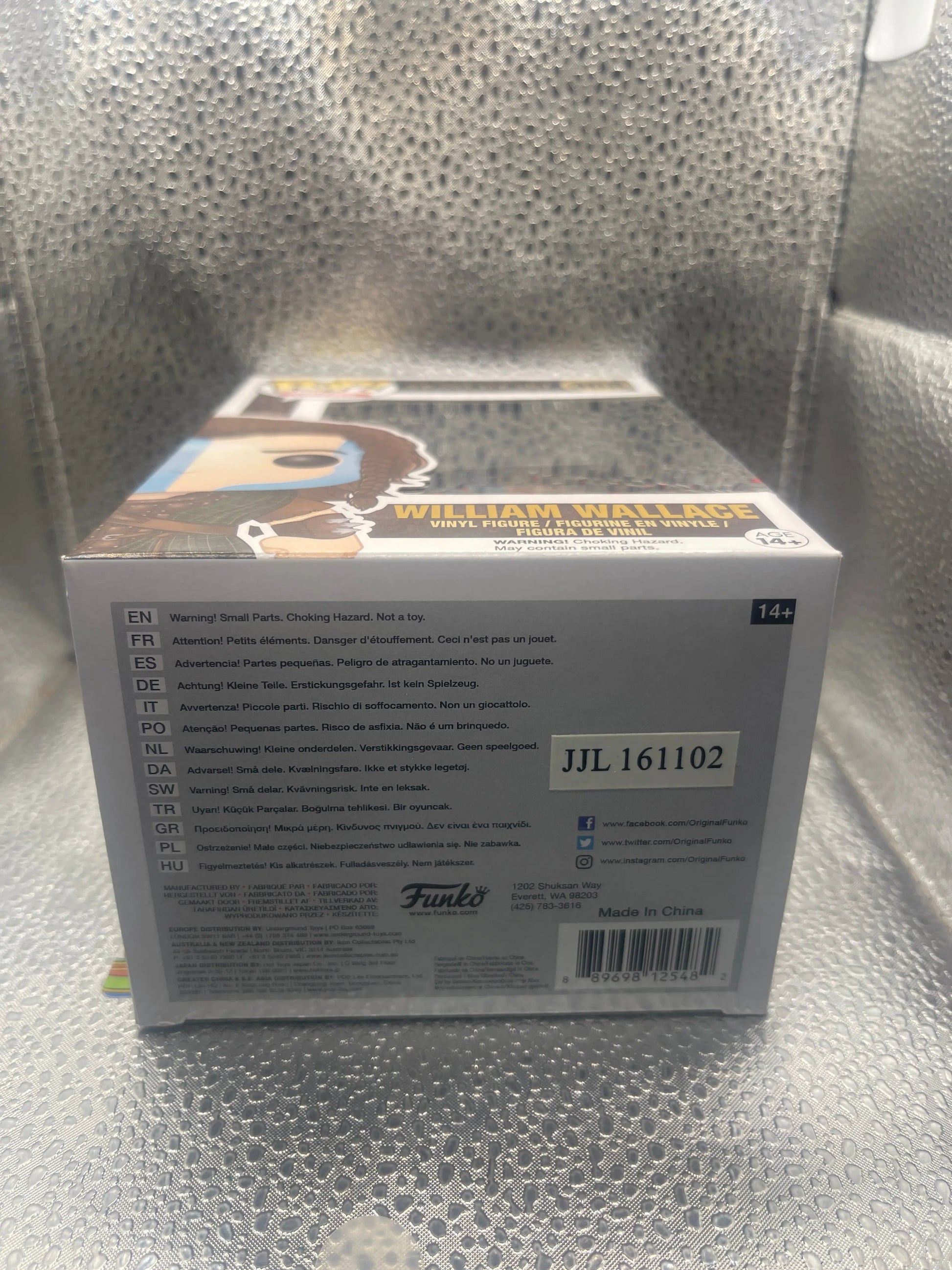 Funko Pop! Vinyl: William Wallace #368 - (Bloody) FRENLY BRICKS - Open 7 Days